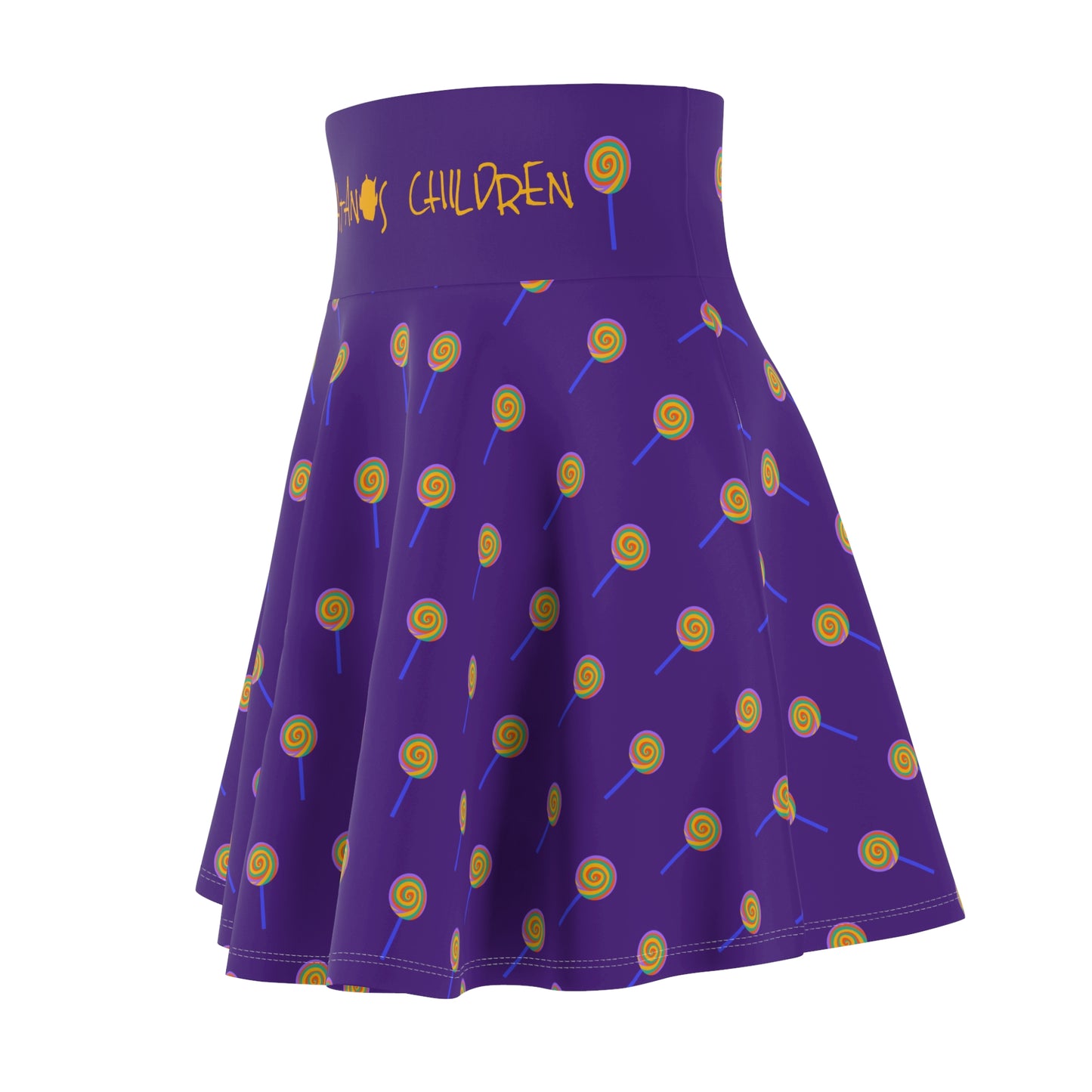 Sweet Hellfire Lollipop Skater Skirt