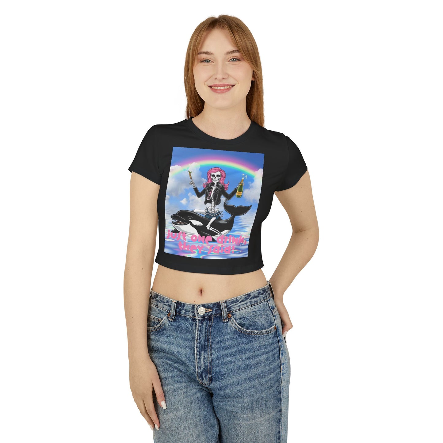 One Last Ride Crop Top