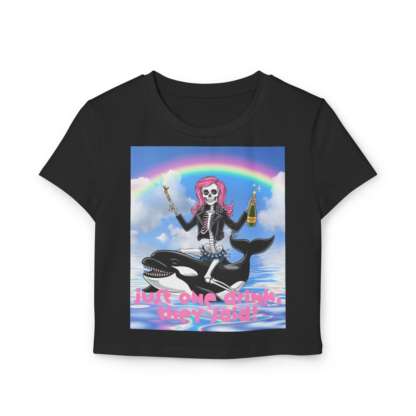 One Last Ride Crop Top