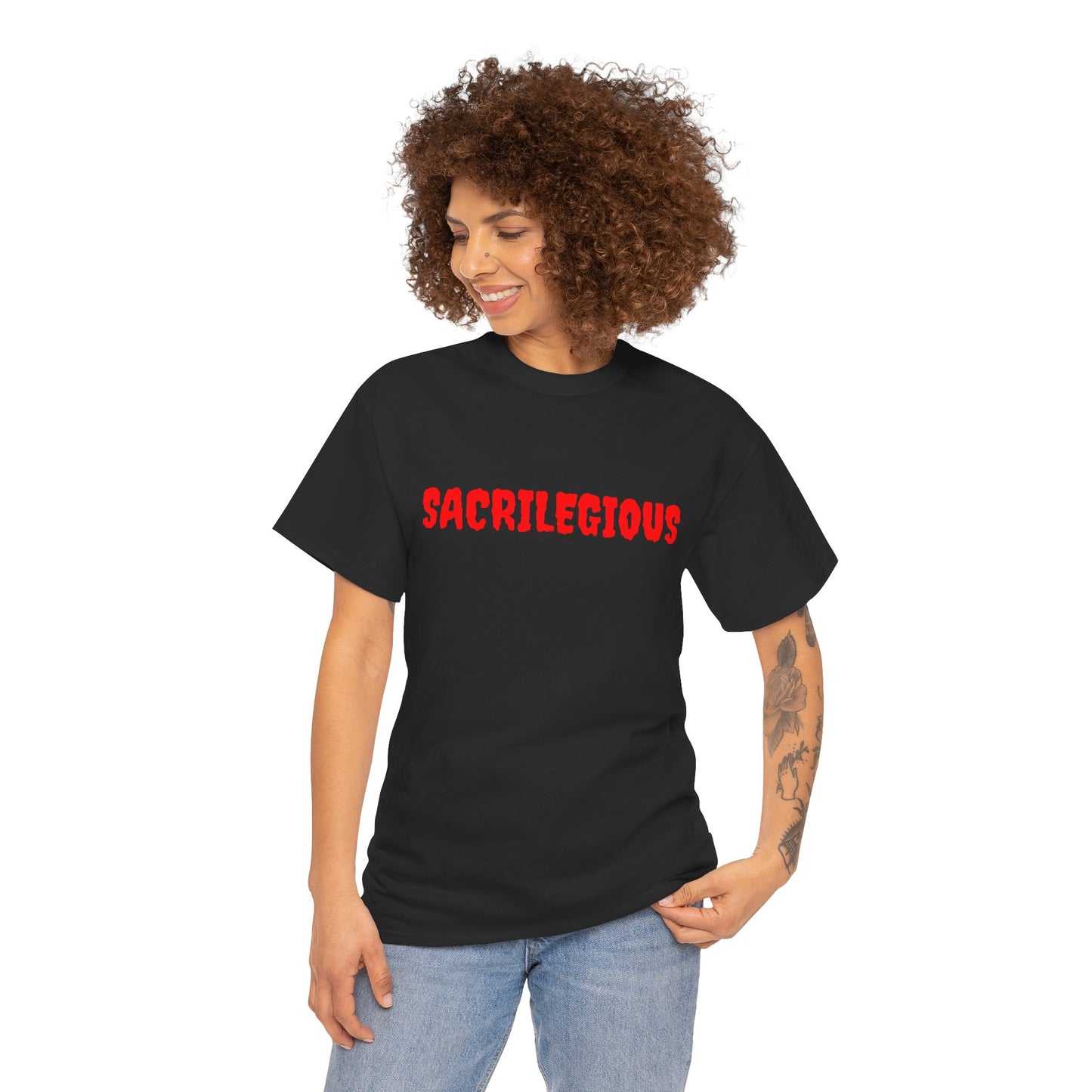 Sacrilegious Tee - Satan's Children Mood Collection Exclusive