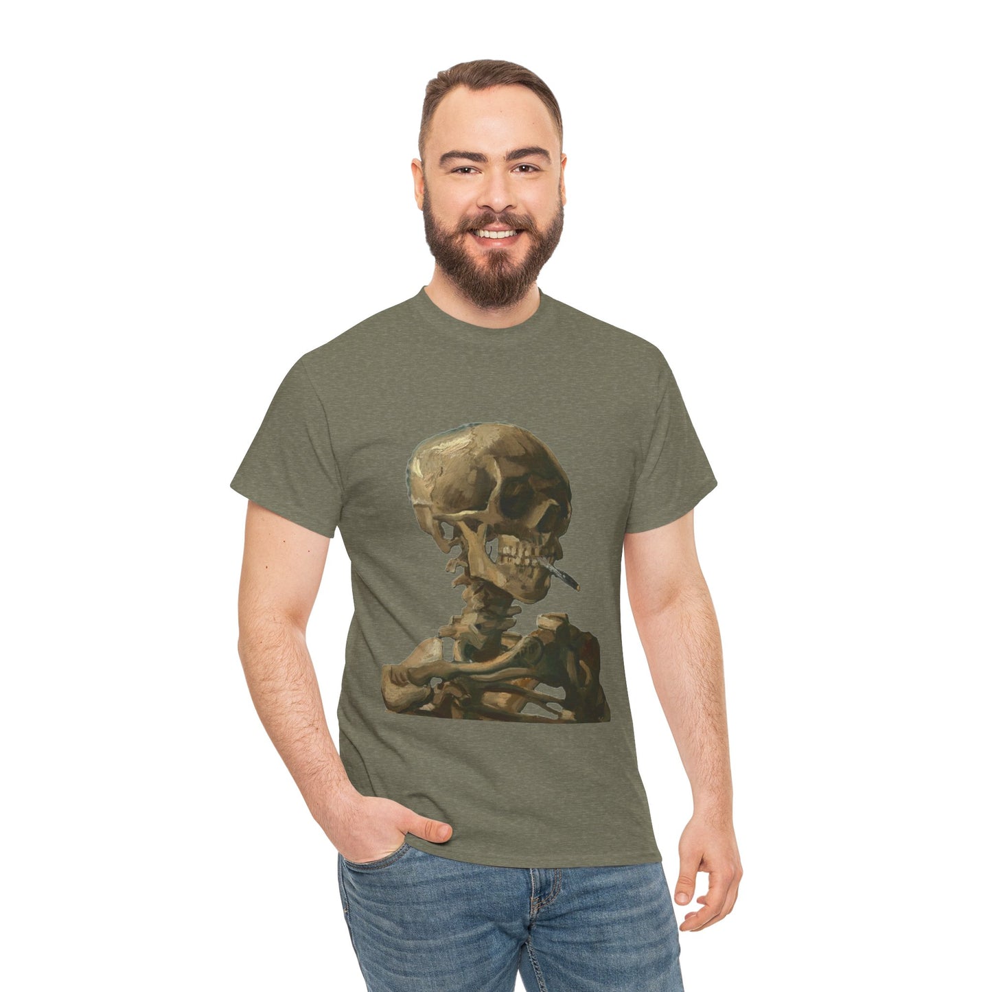 SMOKING SKELETON TEE