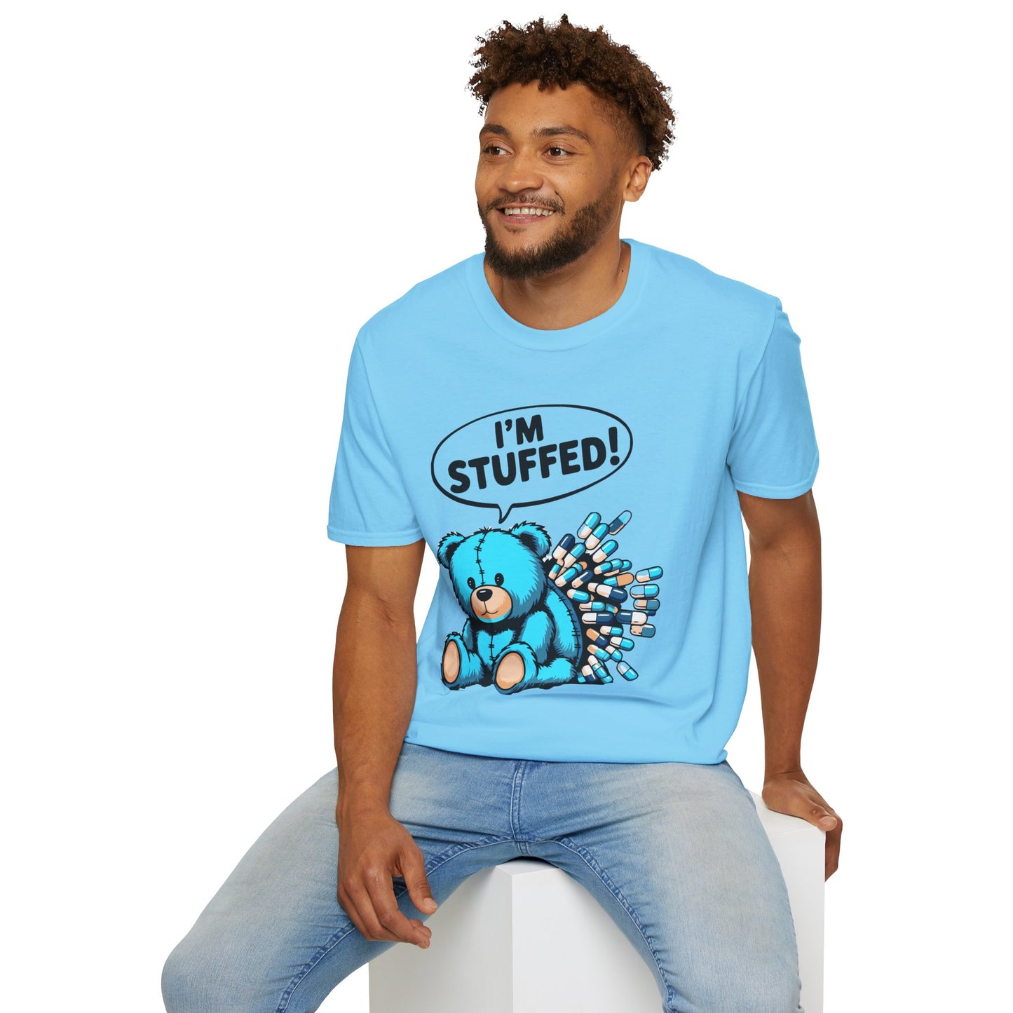 TEDDY BEAR AND PILLS TEE