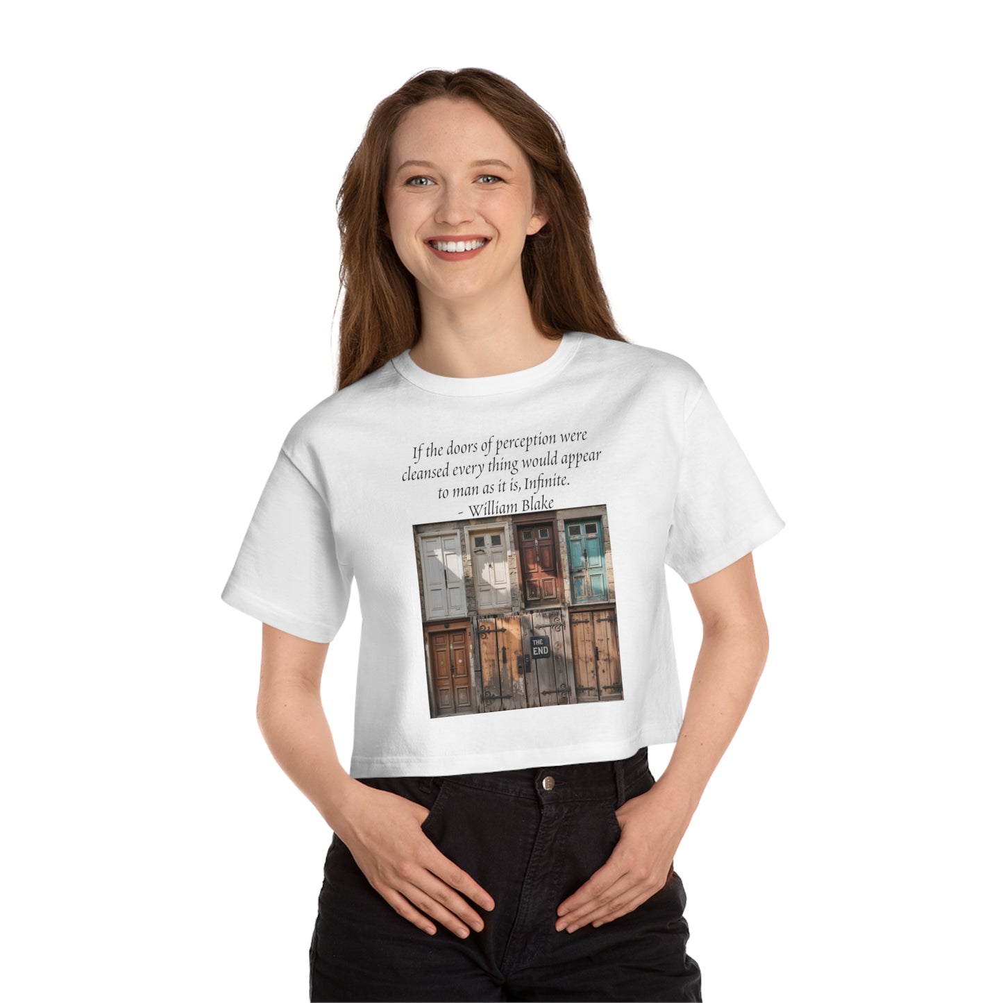 Doors of Perception — Satan’s Children Crop Top