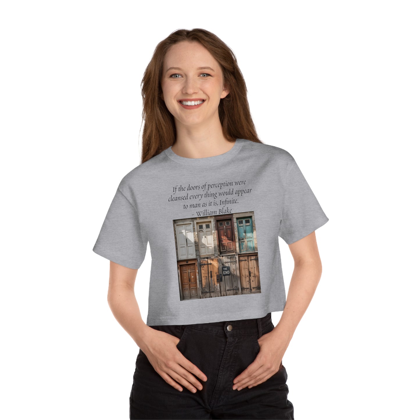 Doors of Perception — Satan’s Children Crop Top
