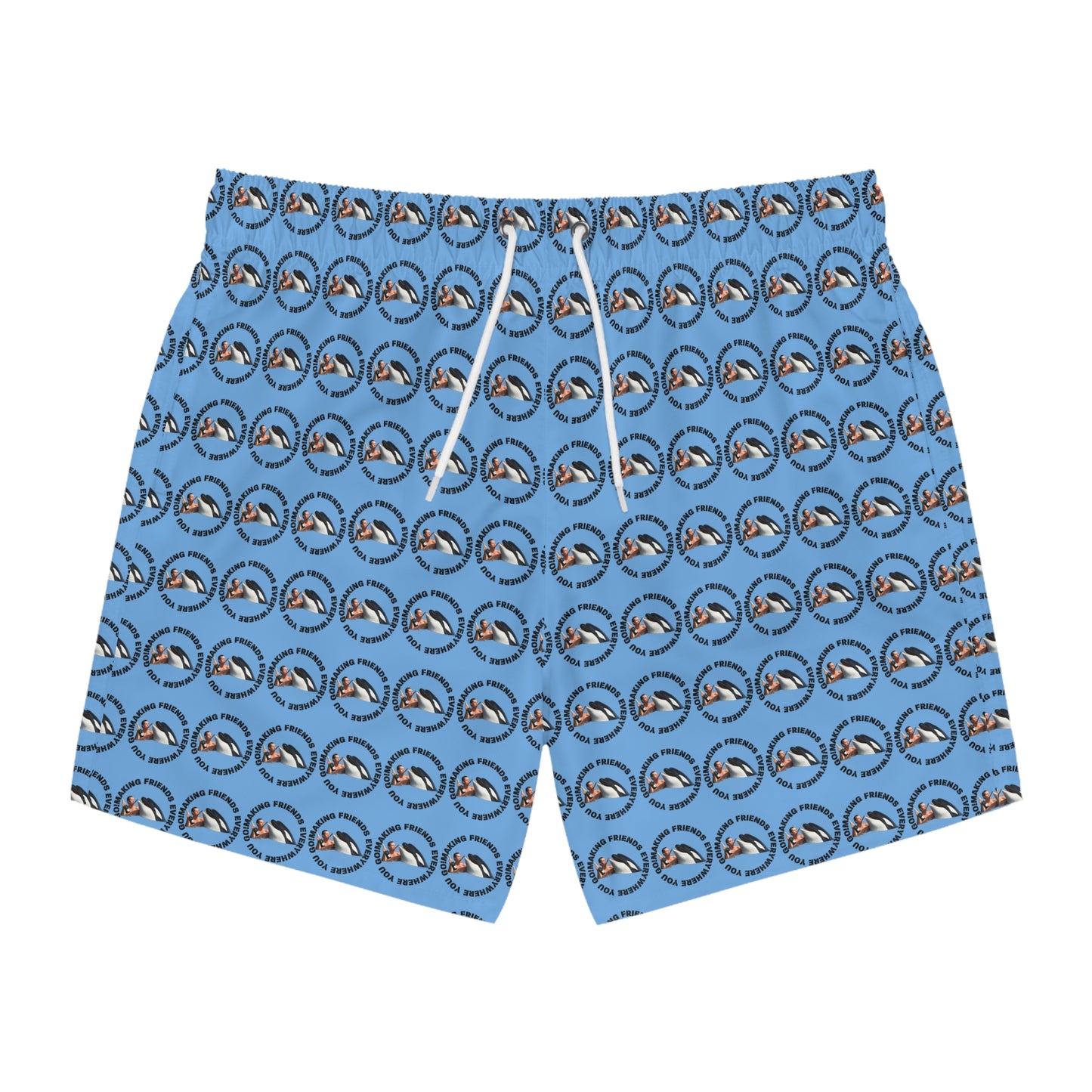 Orca Party Swim Trunks