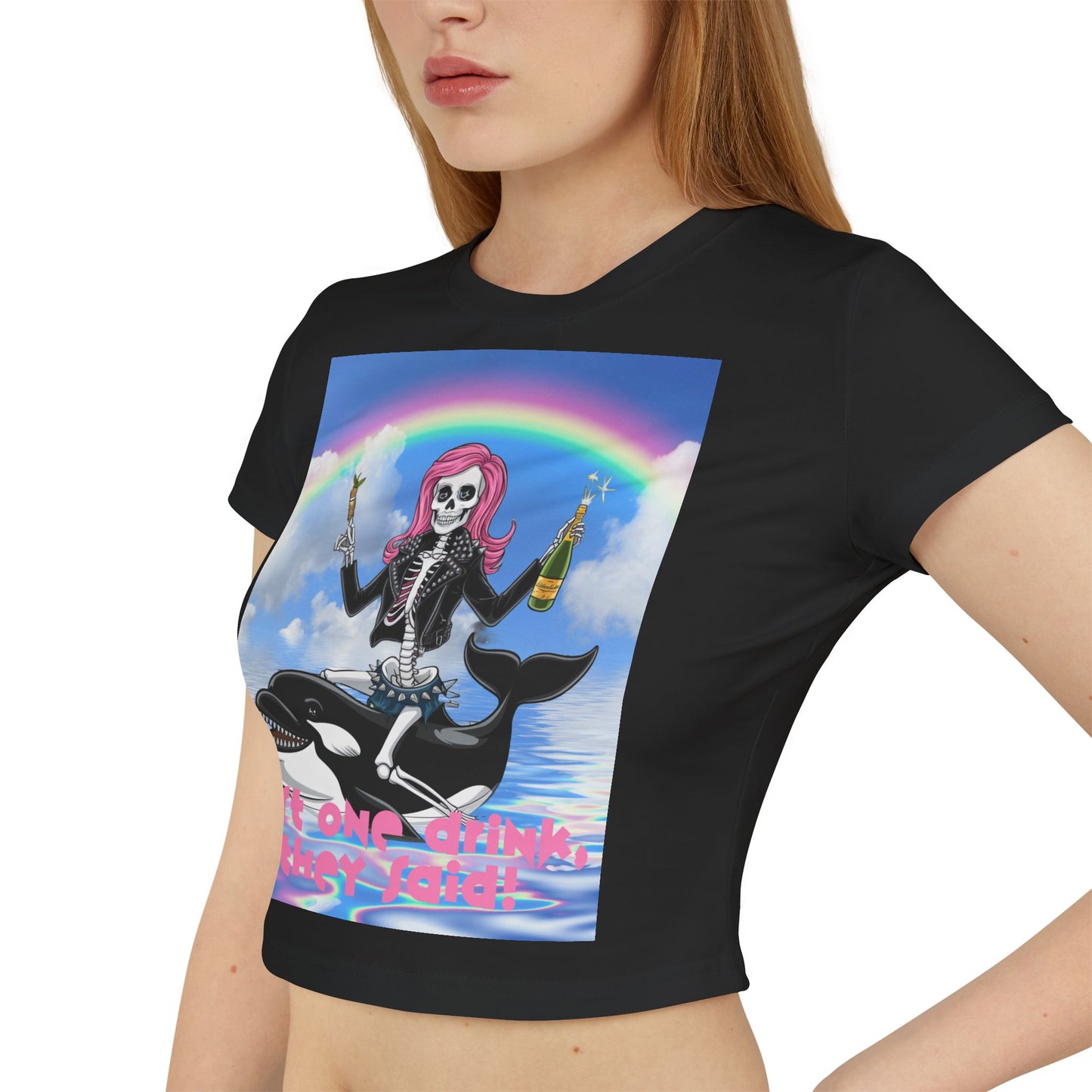 One Last Ride Crop Top