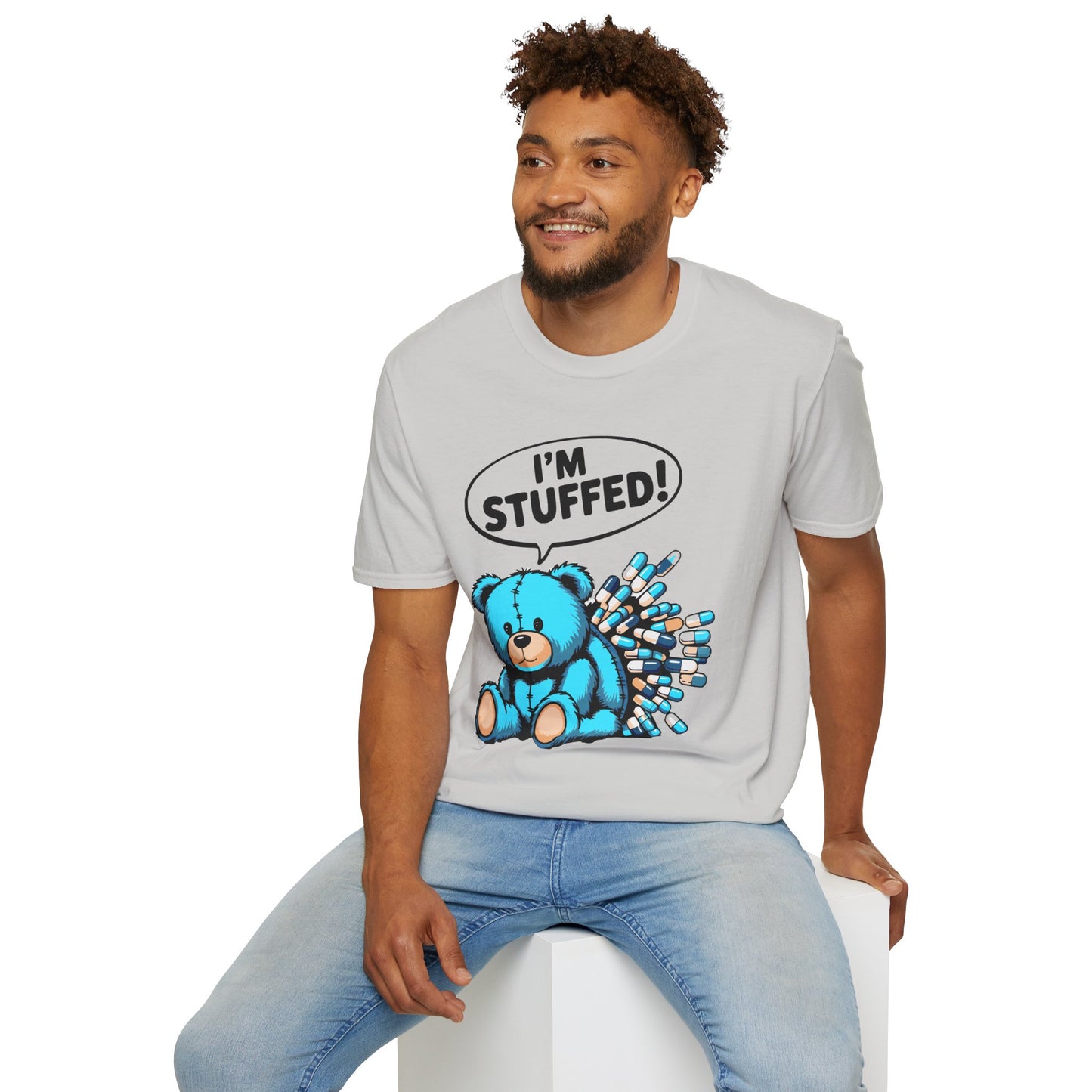 TEDDY BEAR AND PILLS TEE
