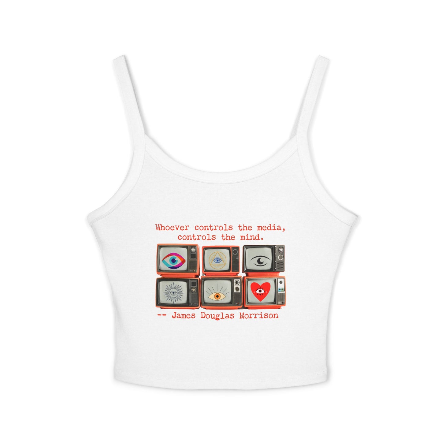 The Medium is the Mind" Spaghetti Strap Tee