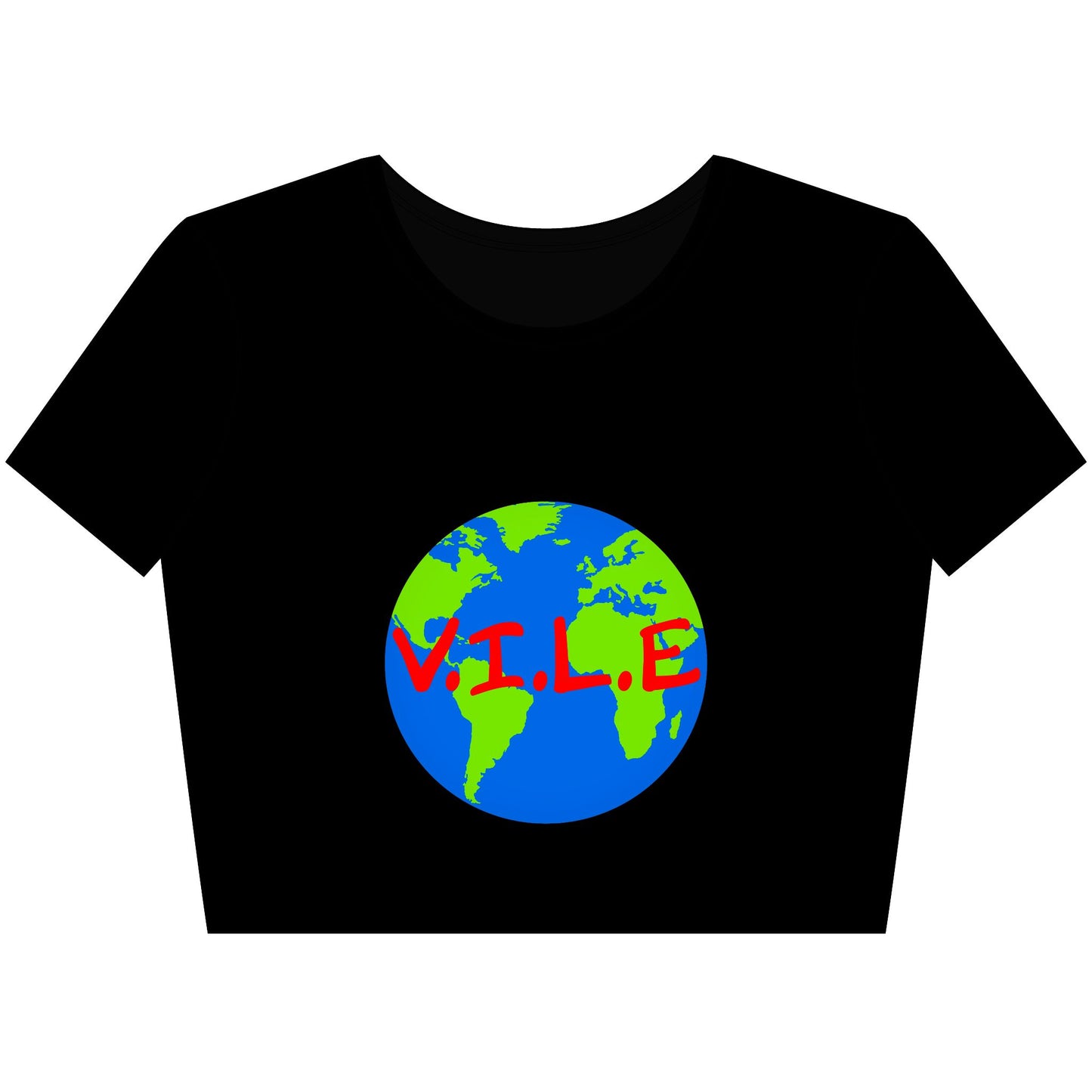 V.I.L.E. World Domination Crop Top