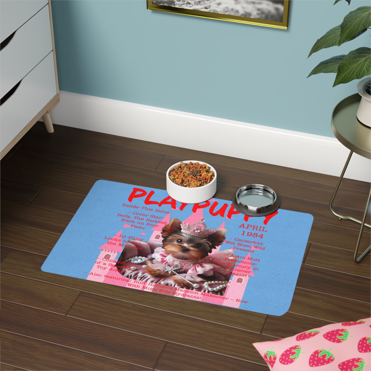 PlayPuppy Collector's Edition Dining Mat – April '84