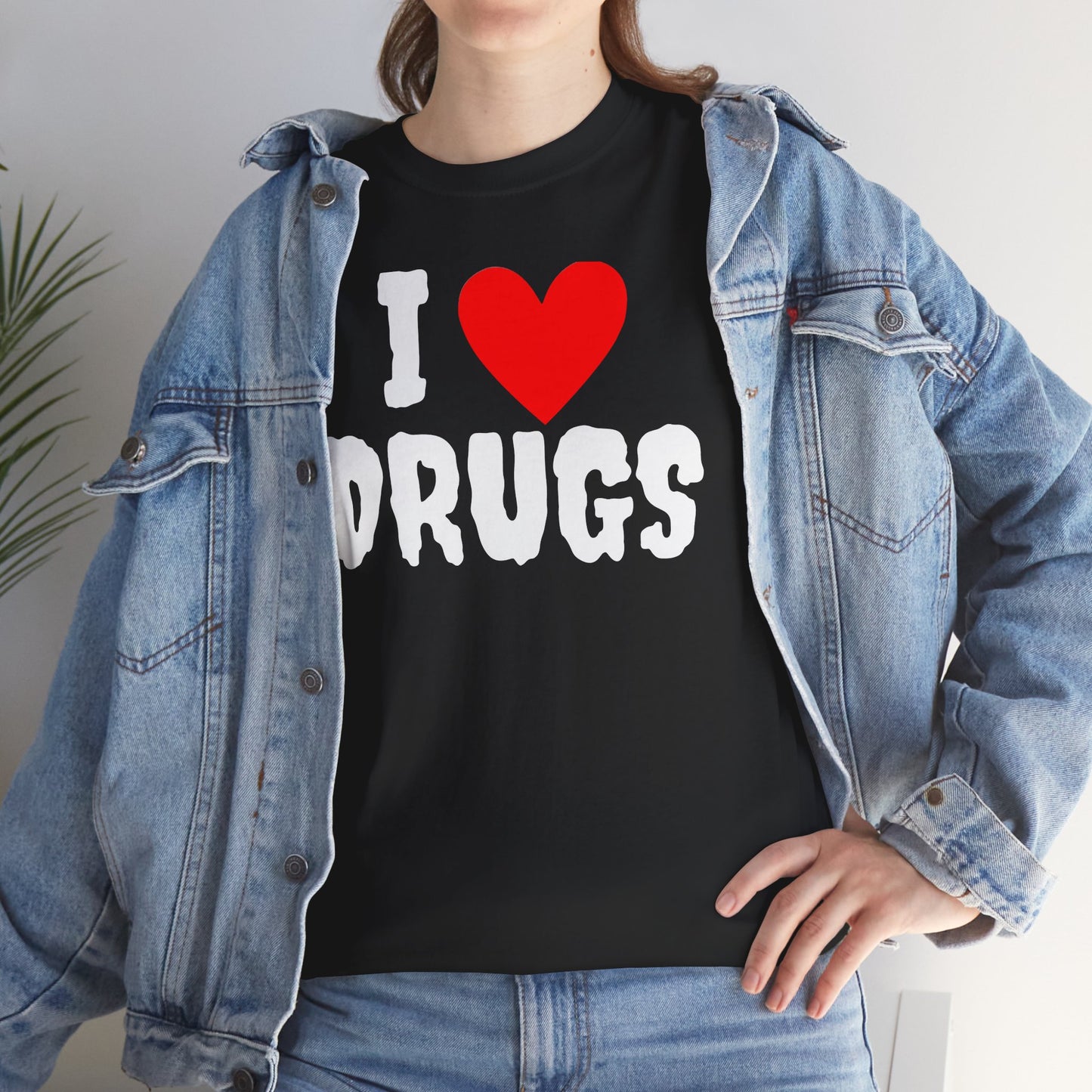 High on vibes: I ♥ Drugs Tee