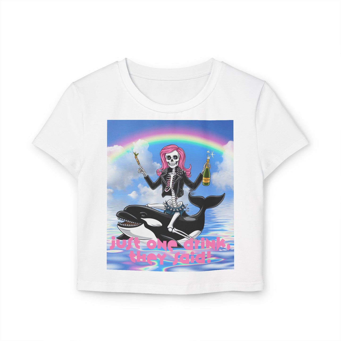 One Last Ride Crop Top
