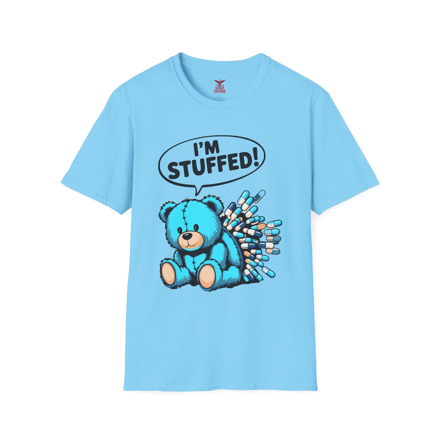 TEDDY BEAR AND PILLS TEE
