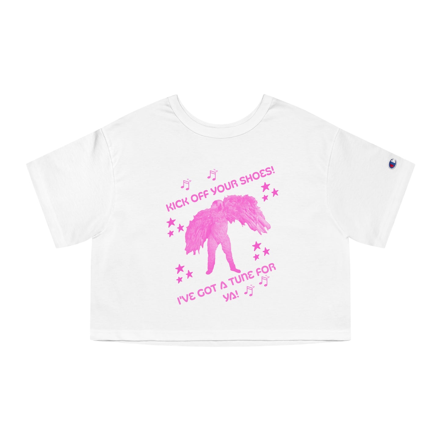 "Misty's Melody" Graphic Crop Top