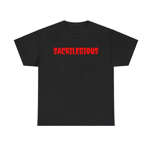 Sacrilegious Tee - Satan's Children Mood Collection Exclusive