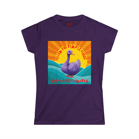 Salvation Awaits: The Purple Goose Tee