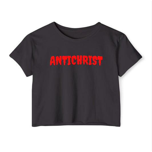 Antichrist Crop Top - Satan's Children Mood Collection Exclusive