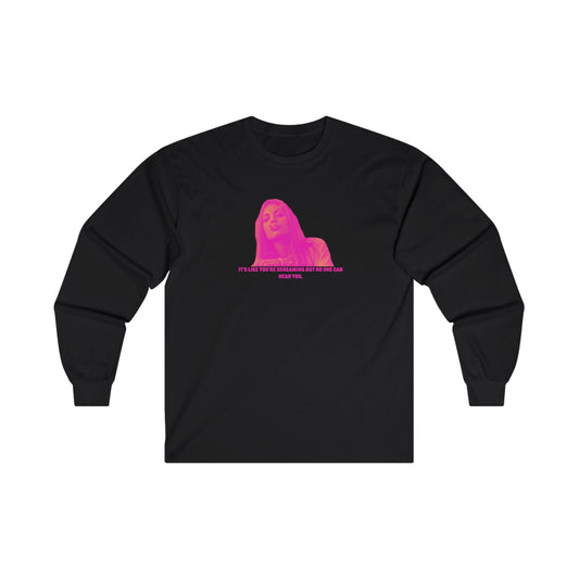 Screaming Silence Long Sleeve Tee