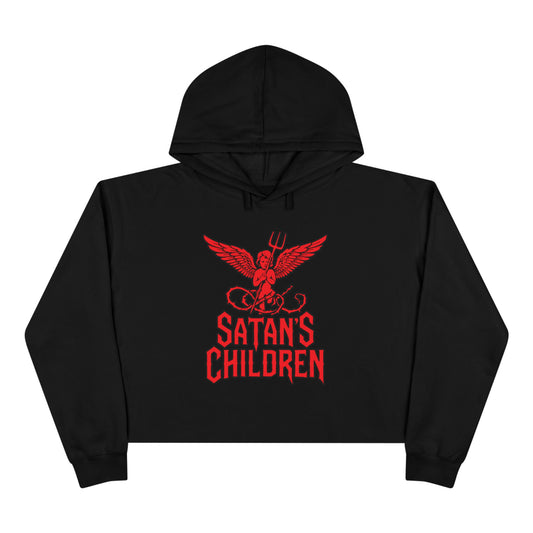 ORIGINAL LOGO CROPPED HOODIE