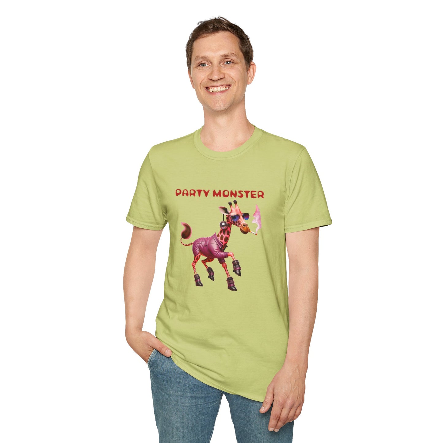 Party Monster: Giraffe Edition Tee