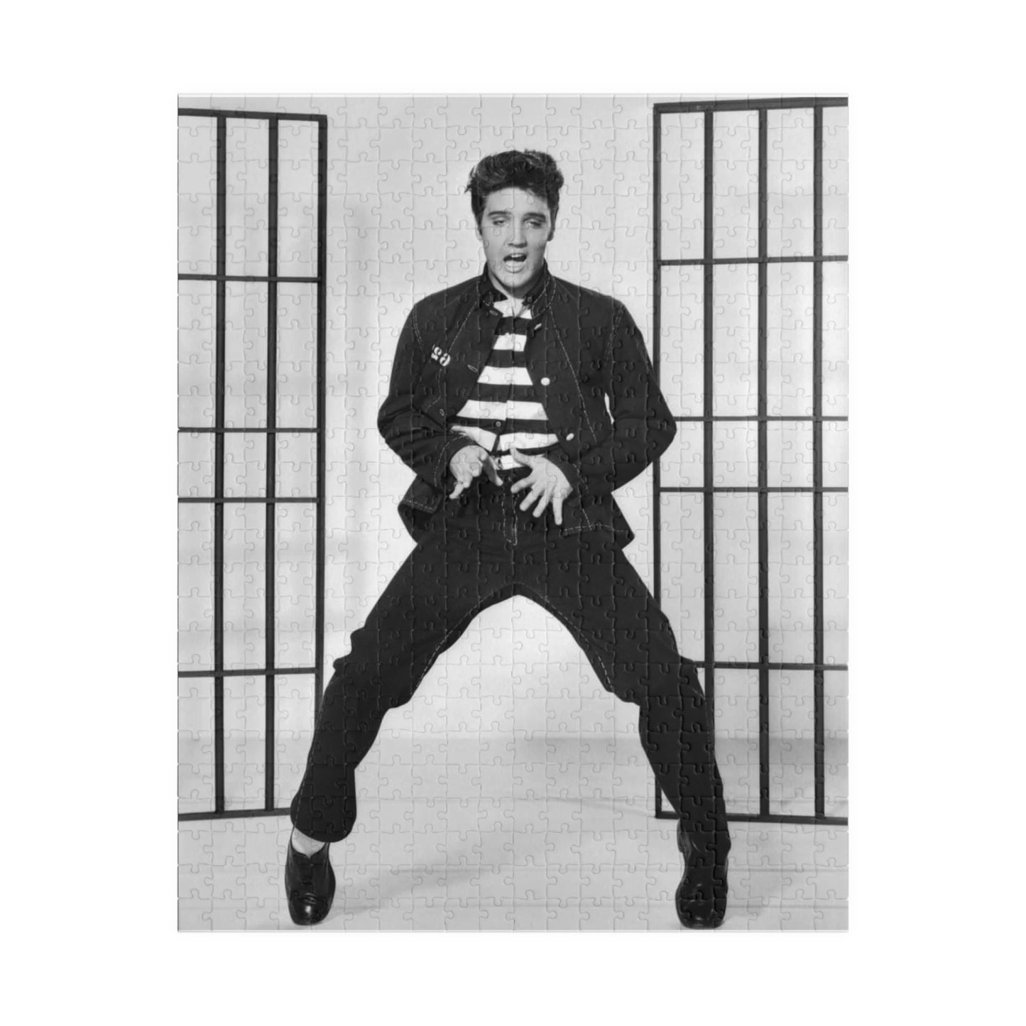 Elvis Jailhouse Rock Holiday Puzzle