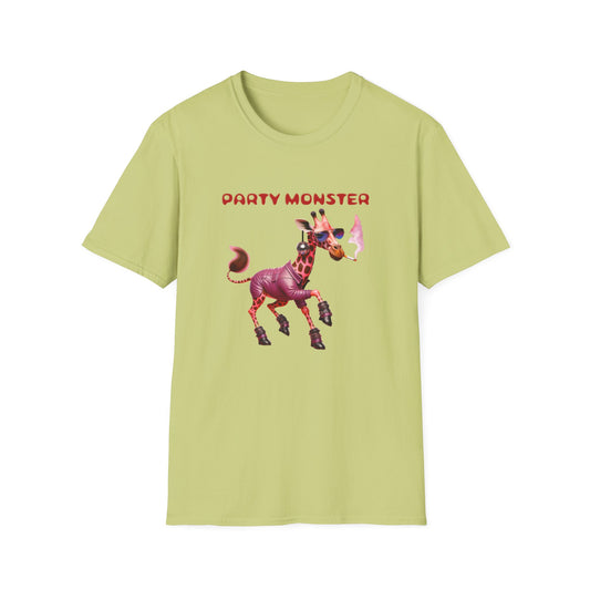 Party Monster: Giraffe Edition Tee