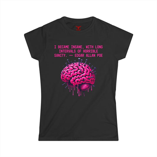 Intervals of Sanity" Women's Soft Style Tee