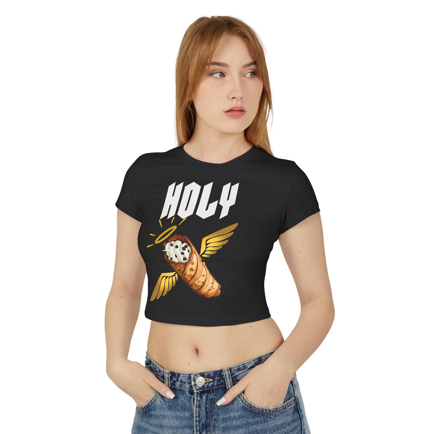 Holy Cannoli Crop Top Edition